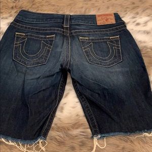 True Religion cut offs